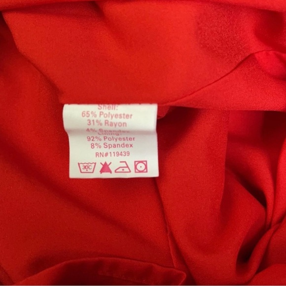 Julie Brown Mya Red Sheath Dress 2 - Picture 15 of 15